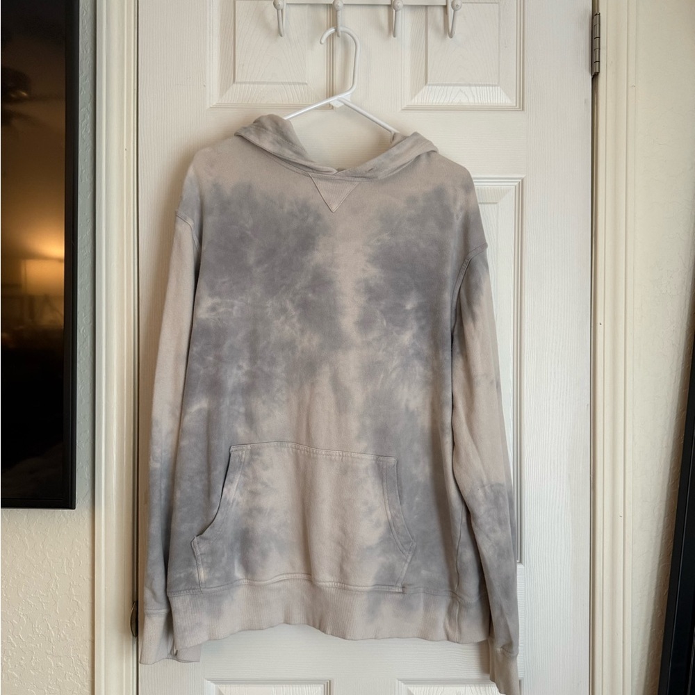 Goodfellow & Co Gray Tie-Dye Pullover Sweater